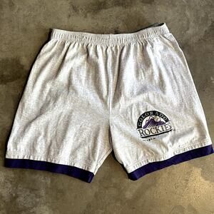 Vintage 1994 Colorado Rockies Shorts Logo 7